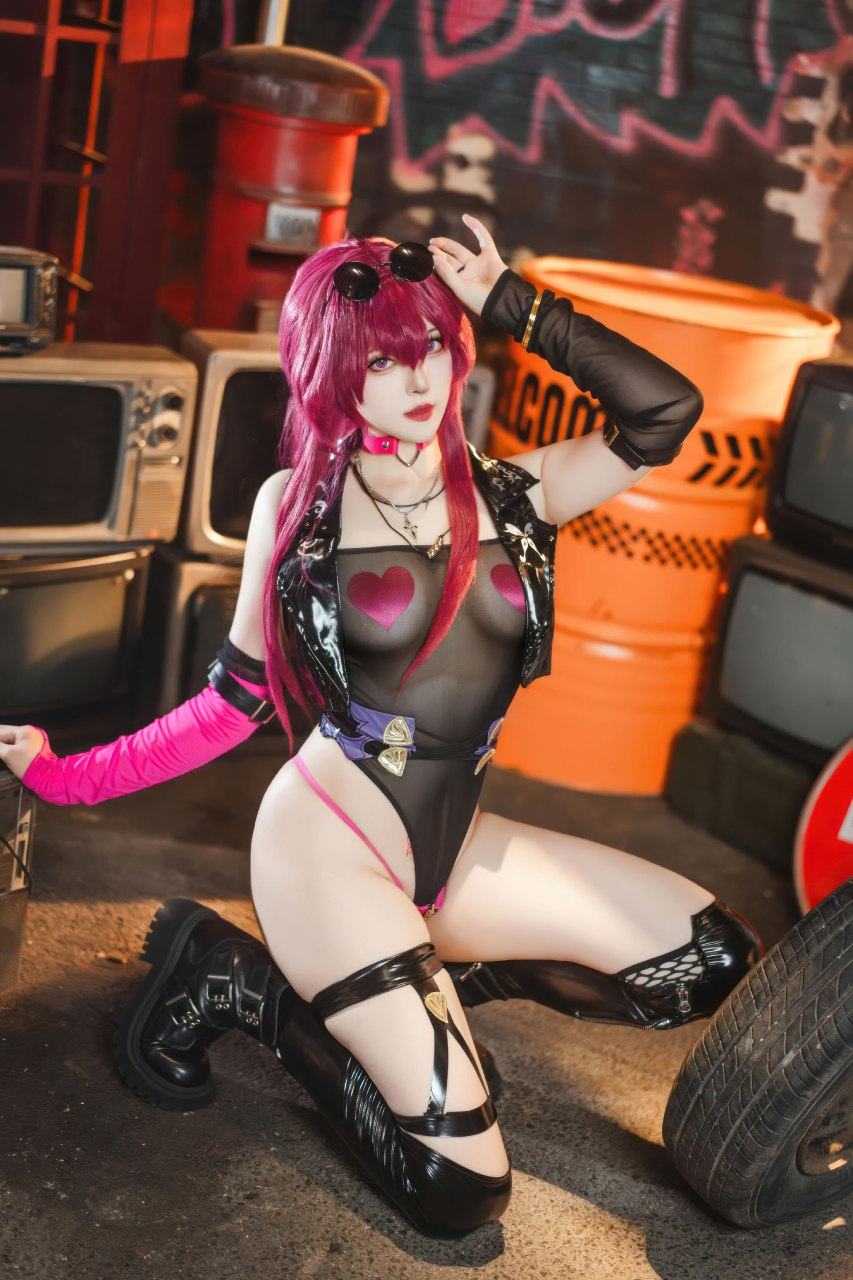 好图欣赏-Natsuko夏夏子 - 崩坏：星穹铁道 卡芙卡 dishwasher同人-颜夕资源网-第20张图片