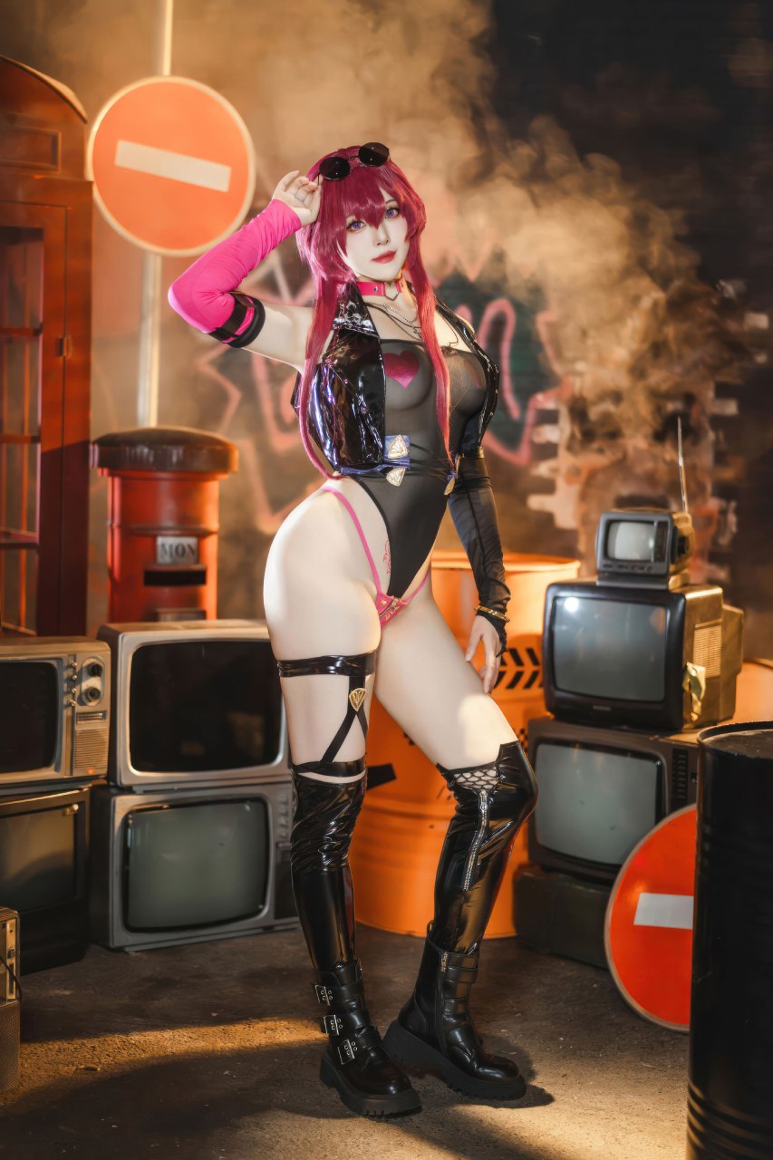 好图欣赏-Natsuko夏夏子 - 崩坏：星穹铁道 卡芙卡 dishwasher同人-颜夕资源网-第17张图片