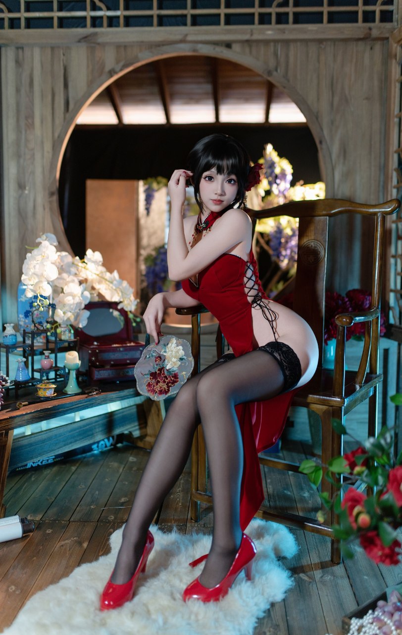 好图欣赏-Bangni邦尼 元旦旗袍