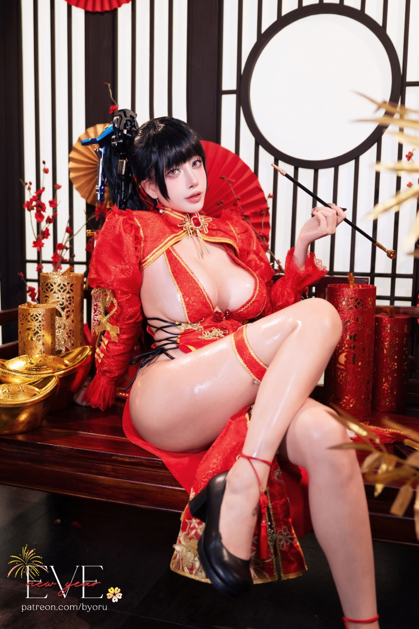 好图欣赏-byoru 02.剑星 旗袍伊芙