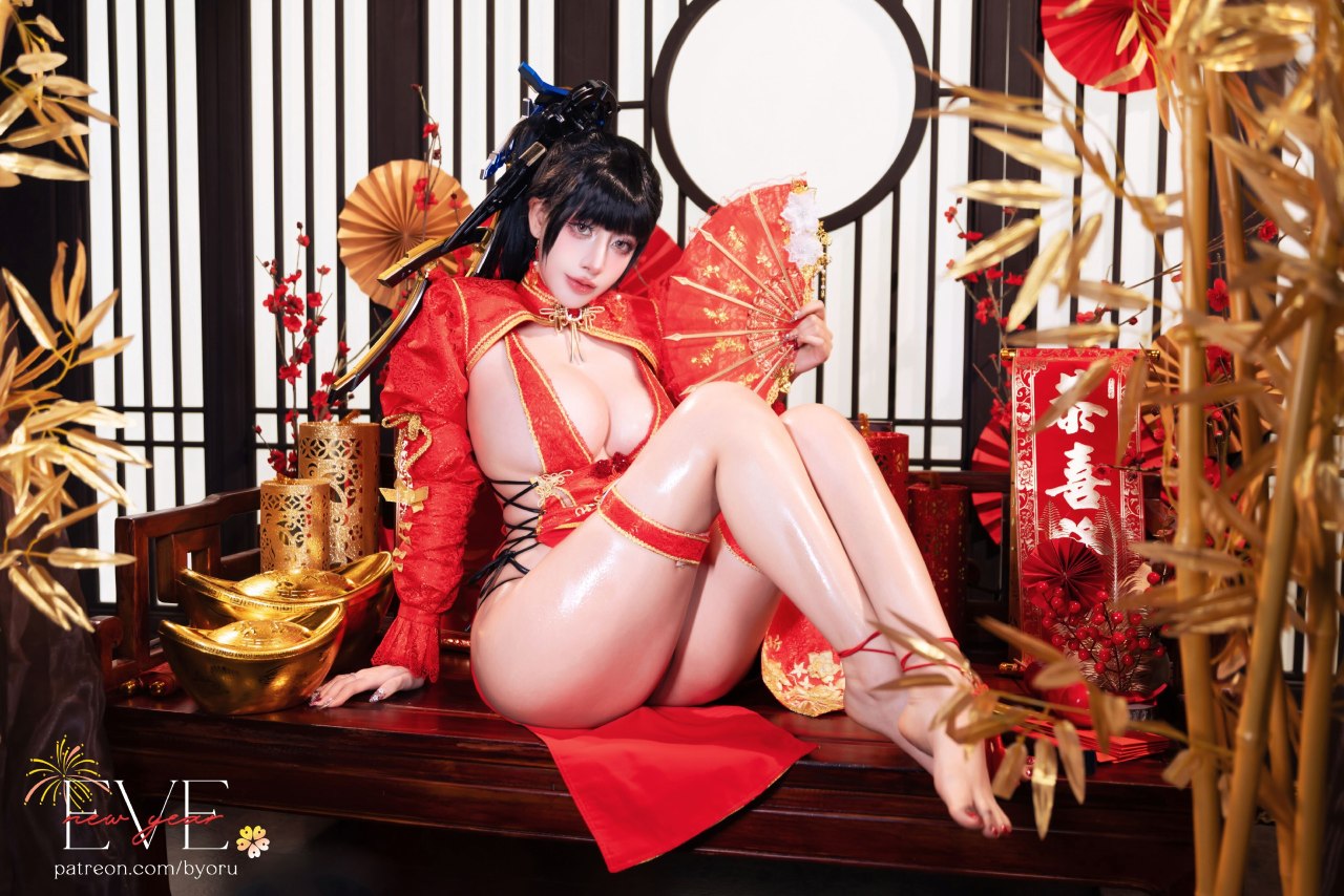 好图欣赏-byoru 02.剑星 旗袍伊芙