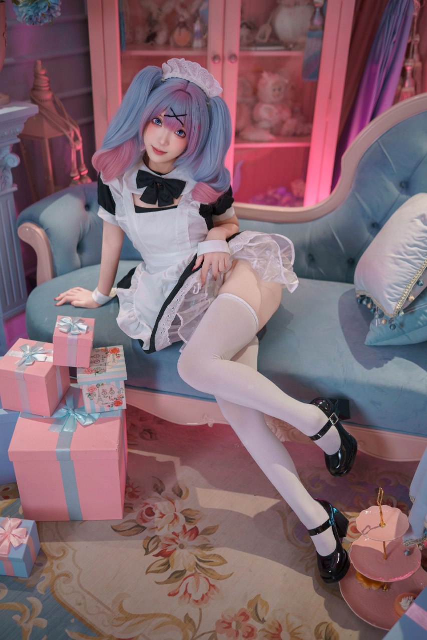 好图欣赏-Bangni邦尼 初音未来·兔子洞女仆